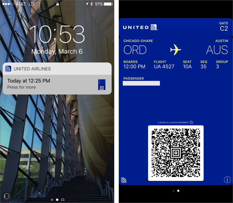 How To Use Airline Boarding Passes On Your IPhone GatorTec Apple 