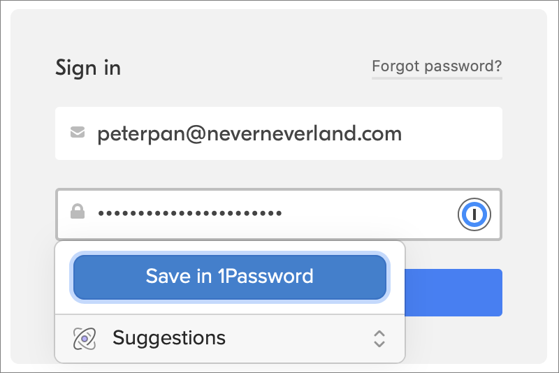 How do you select a different generated password? — 1Password